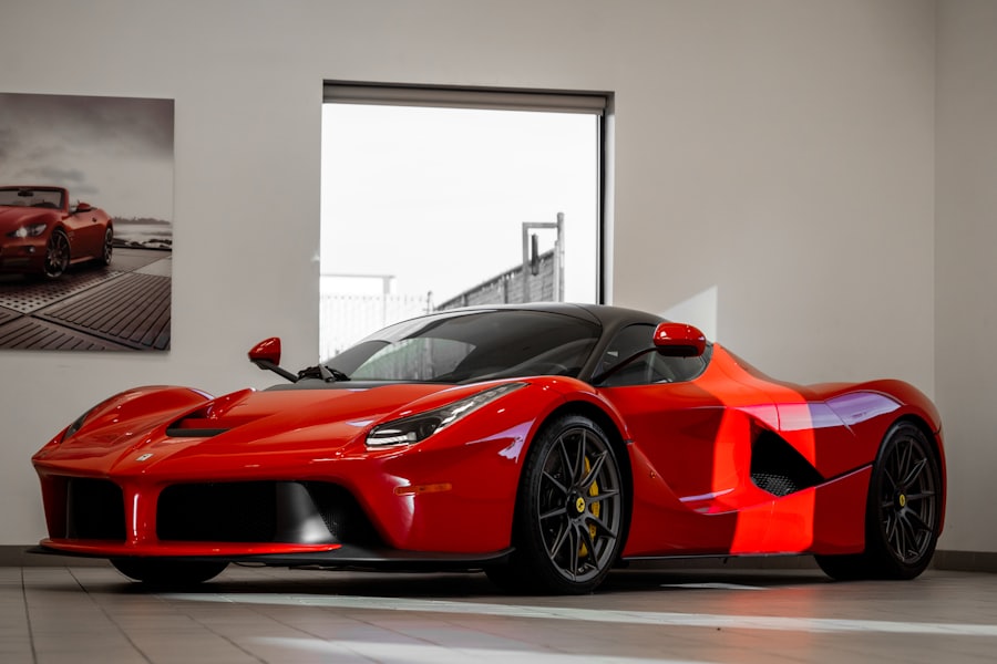 Deep ceramic-coated gloss on a car's paintwork